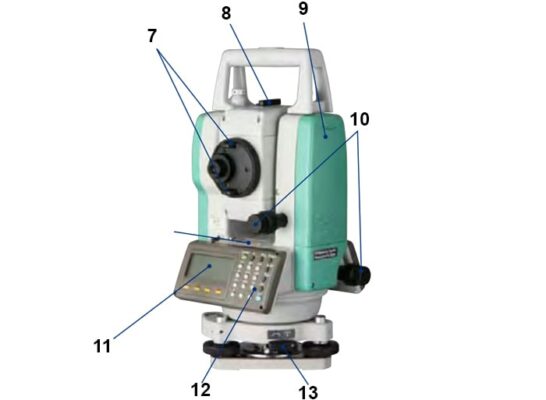 các bộ phận máy toàn đạc sokkia set-60 series