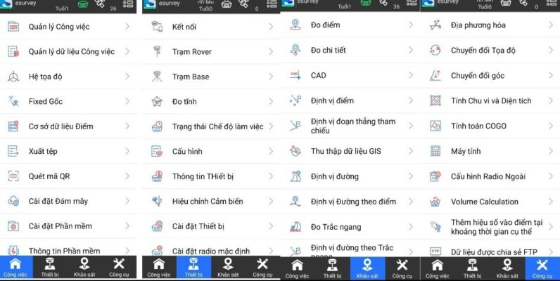 hướng dẫn sử dụng máy GPS 2 tần số