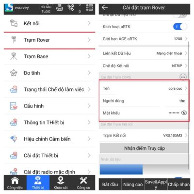 hướng dẫn sử dụng máy GPS 2 tần số
