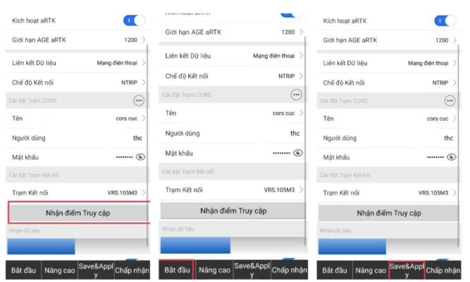 hướng dẫn sử dụng máy GPS 2 tần số
