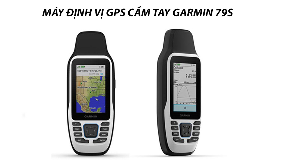 Ứng dụng của máy định vị GPS cầm tay Garmin 79S
