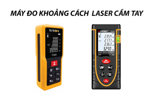 máy đo khoảng cách laser cầm tay