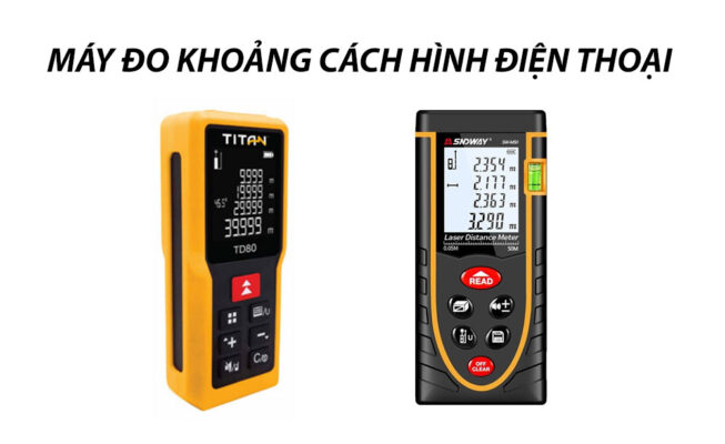 máy đo khoảng cách hình điện thoại