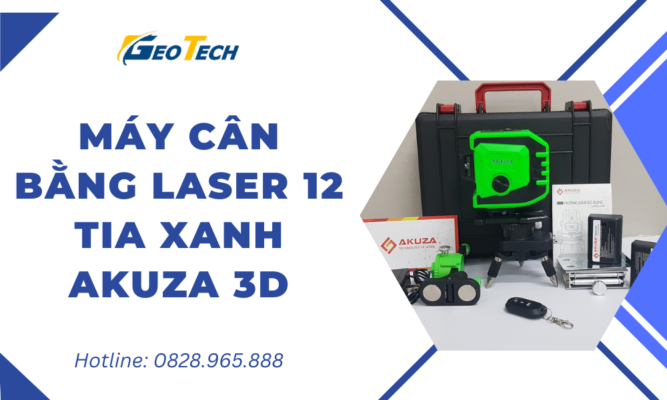 máy cân bằng laser 12 tia xanh akuza