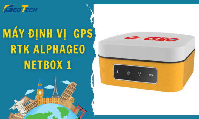 Máy định vị GPS RTK AlphaGeo netbox 1