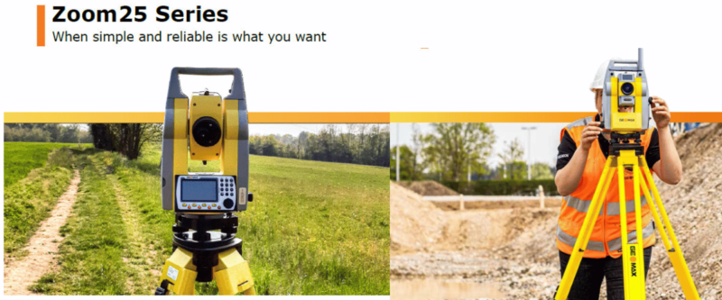 Máy toàn đạc Geomax zoom 25 series