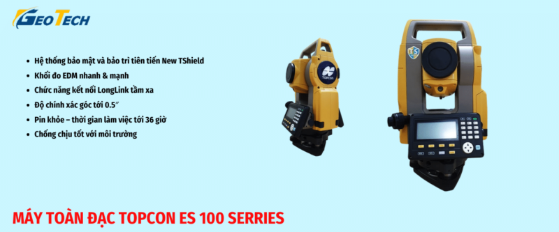 Máy toàn đạc topcon ES100 Series