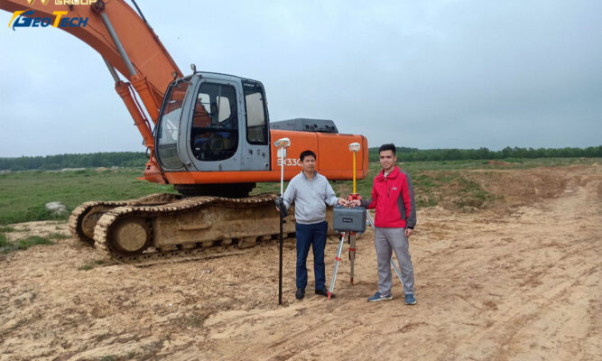 Bàn giao máy GPS RTK