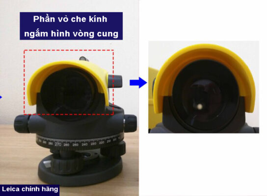 So sánh máy thủy bình leica chính hãng và hàng nhái