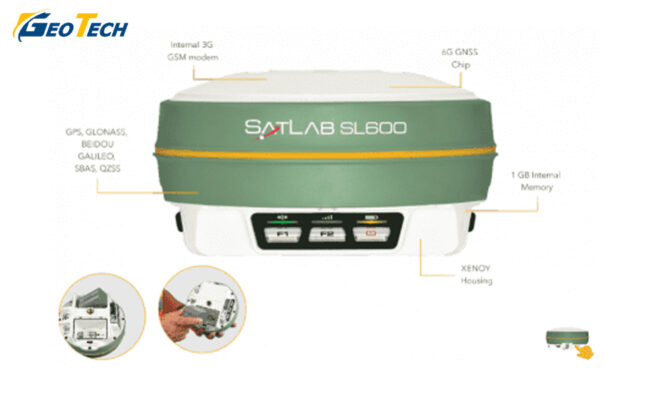 Máy GPS 3 tần số RTK Satlab SL600
