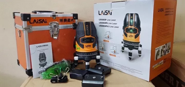 Máy cân bằng laser tia xanh Laisai LSG686SPD