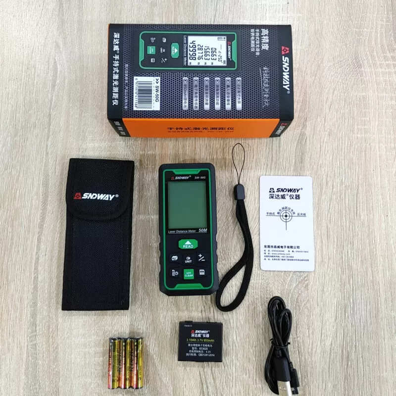 máy đo khoảng cách SNDWAY SW-50G