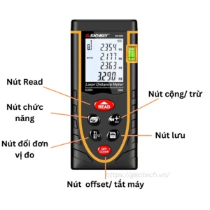 các nút chức năng của máy