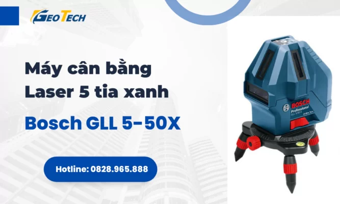 máy cân bằng laser 5 tia xanh bosch