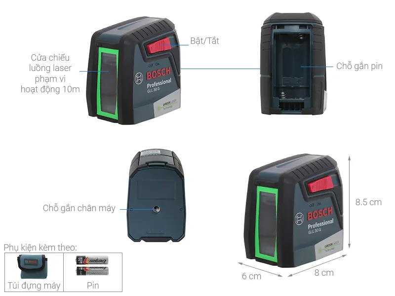Máy cân bằng Laser Bosch