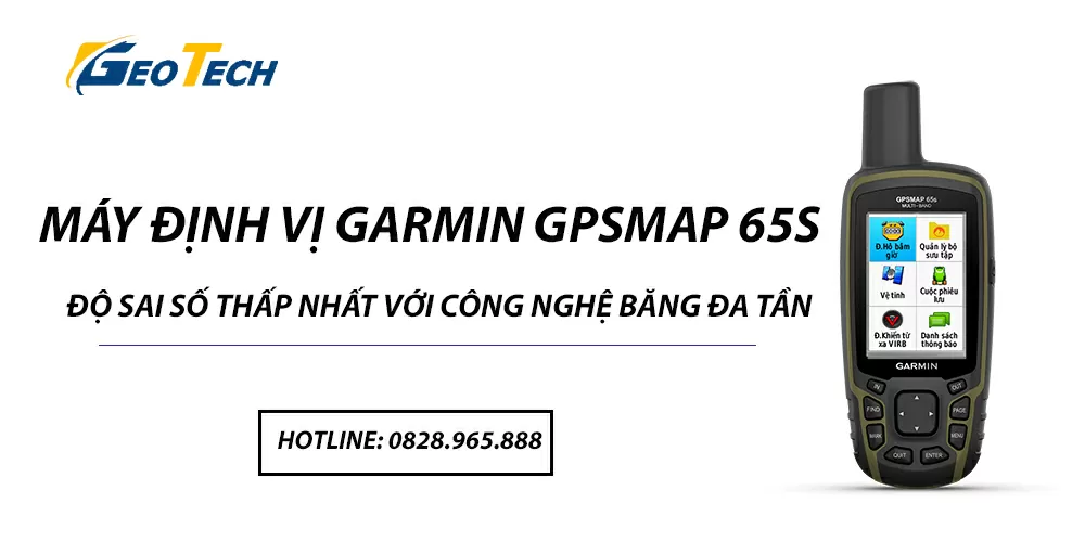 Máy định vị Garmin GPSMAP 65S giá rẻ