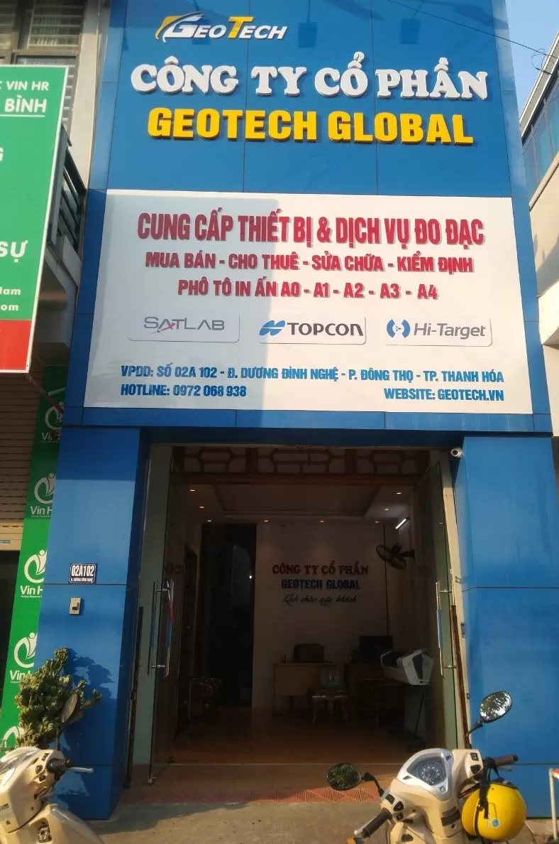 Geotech Global - Công ty bán máy trắc địa uy tín tại Thanh Hóa