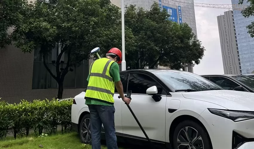 ứng dụng đo nghiêng trên máy RTK