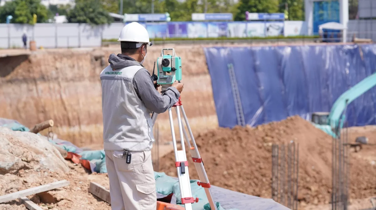 vai trò của công tác trắc địa 
