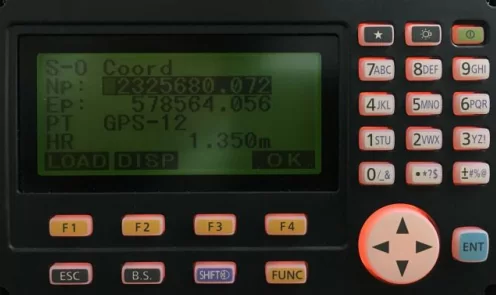 Bố trí điểm trên máy toàn đạc Topcon ES-GM Series