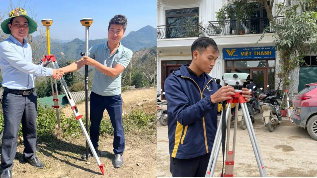 Đo đạc cắm mốc ở đắk nông