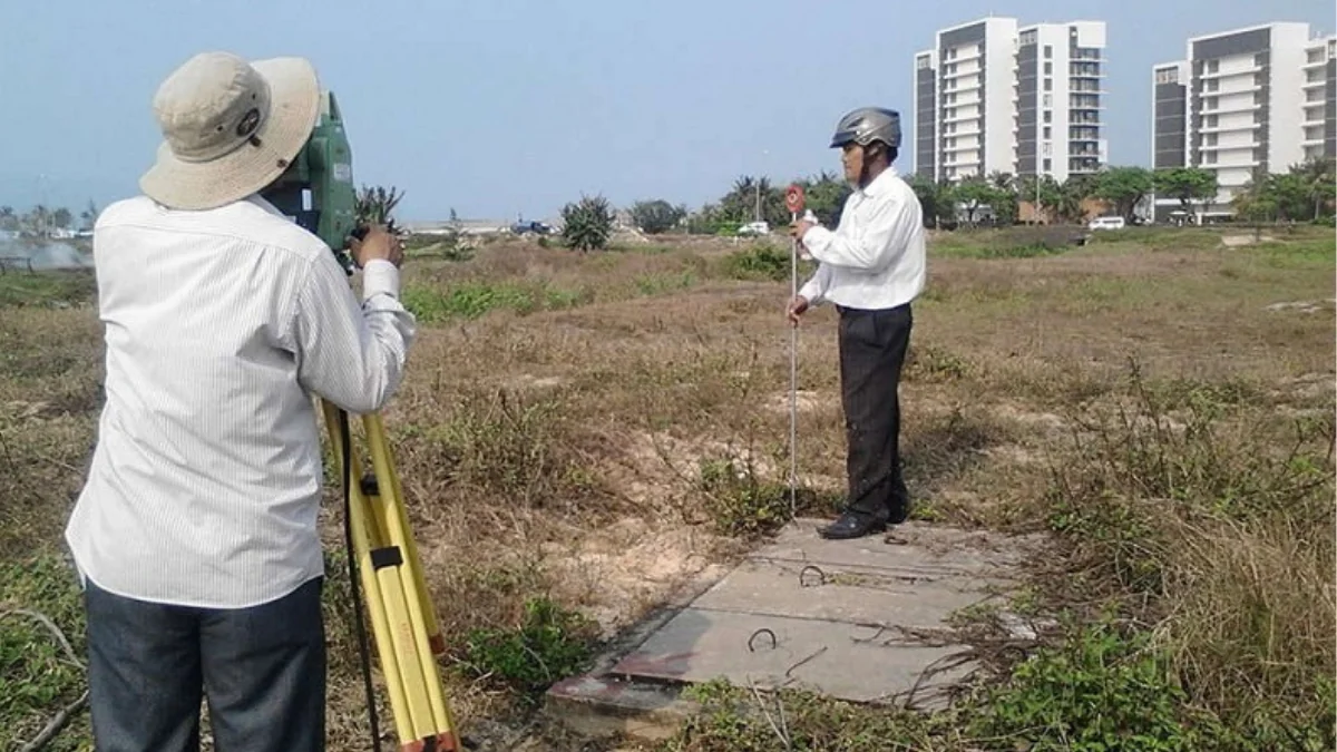 Đo đạc cắm mốc ở gia lai